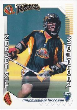 2001 Major League Lacrosse #NNO Tim Soudan Front